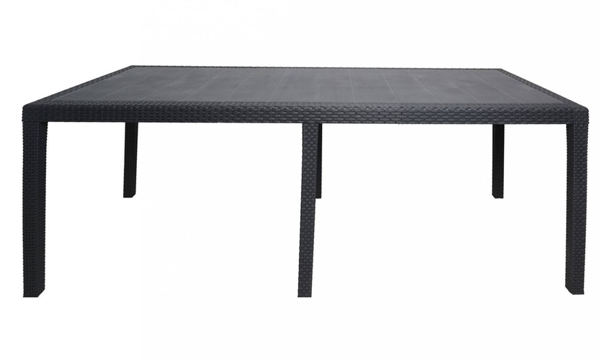 Image 6: Table d'extérieur rectangulaire extensible