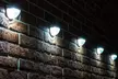 2, 4 or 6 pack of Solar 6 LED Water Droplet Wall Lights - Image 2