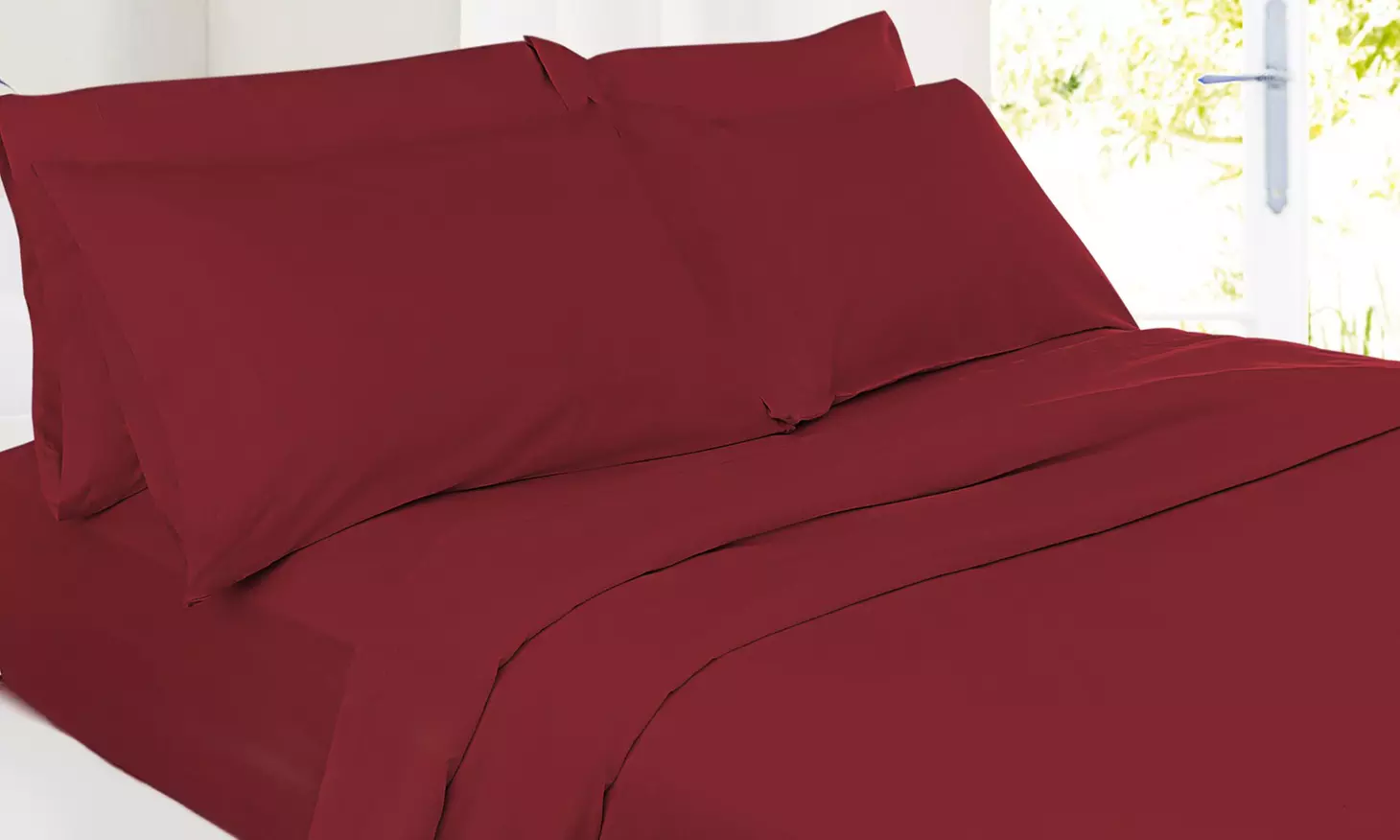 Nestl 7 Piece Split King Bed Sheet Set - Extra Deep Pocket Split King Sheet Set