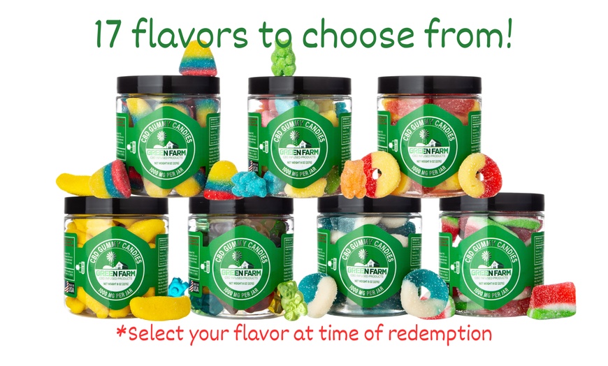 Image 3: Green Farm Organic CBD Gummies – Potent 500mg–5000mg