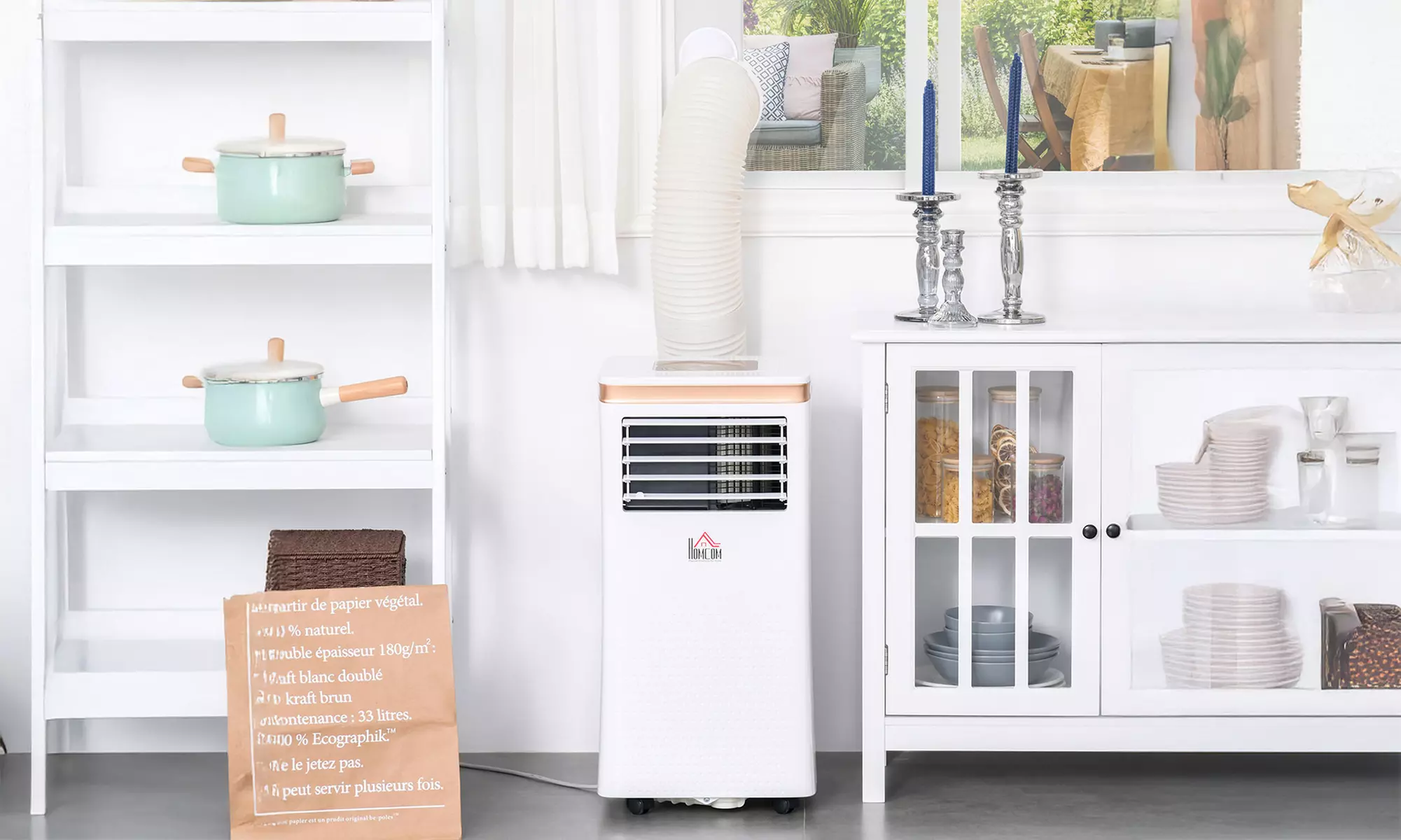 HomCom 7000, 9000, 10000 BTU Portable Air Conditioners