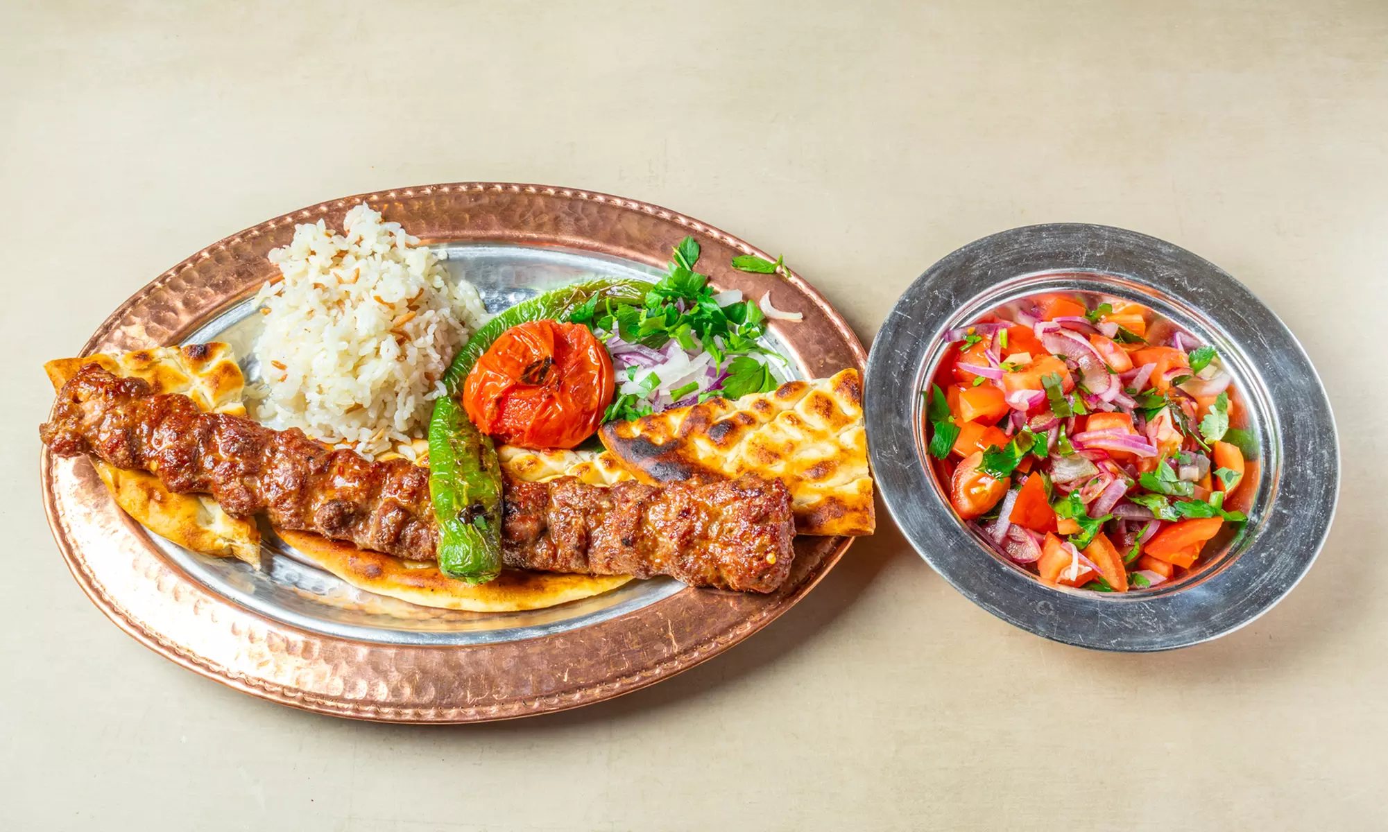 Authentisches türkisches 3-Gänge-Tagesmenü nach Wahl für 1-4 Personen