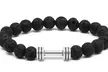 Men's Natural Stone Dumbbell Bracelet by Akor - Second Medium