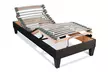 Literie relaxation Combi technologie bi-lattes, télécommande filaire, moteur, matelas en option, Bellecour. - Second Medium