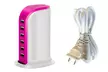 Zummy 30W Multi 6 Port USB Charger Rapid Charging Station Desktop Hub - Second Medium