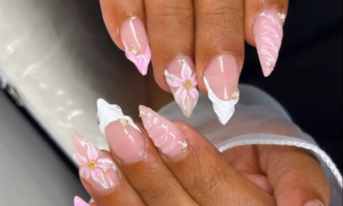 Full Set Acrylics, Gel X Full Set, 0r Manicure & Pedicure w Gel Polish