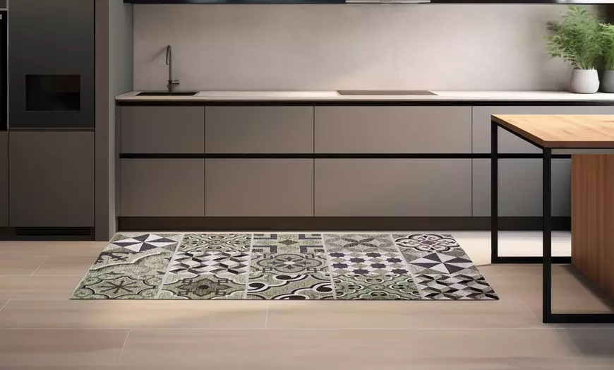 Image 2: Tappeto passatoia da cucina Cementine