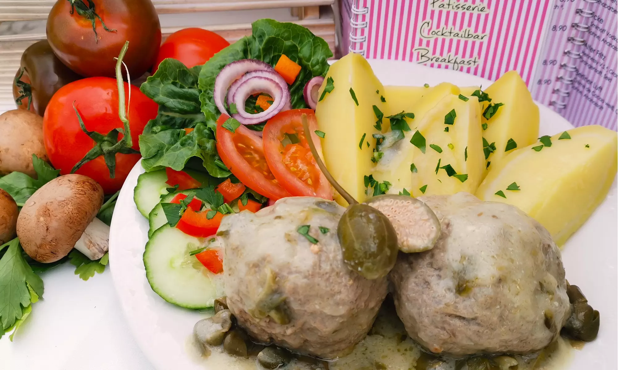 Berliner Gericht nach Wahl inkl. Berliner Weisse für 2 oder 4 Personen