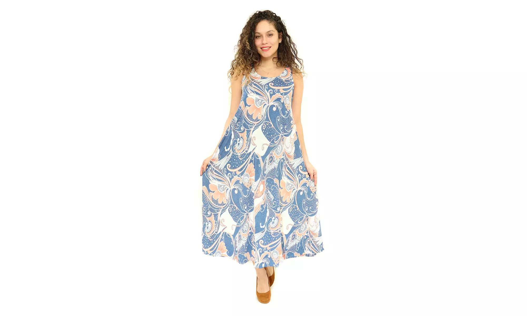 Long Spring Tank Dresses