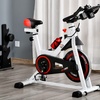 Image 23: HomCom Indoor Exercise Bike for Spin Classes or Low Impact Exercise