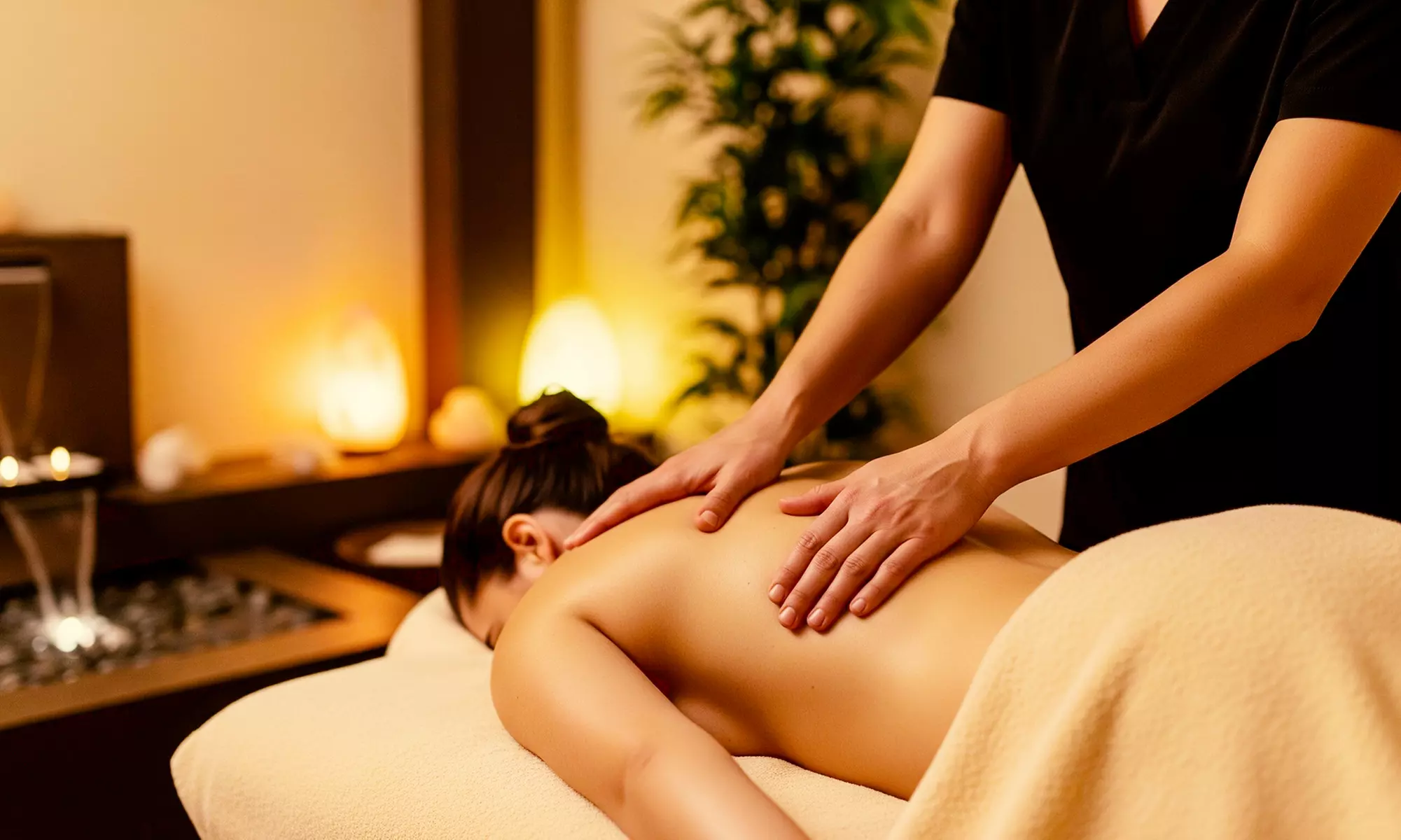 Swedish / Deep Tissue Massage with Hot Stones & Aromatherapy – 1 or 3 Sessions @ Massage By Lauren (Get 42% Off) - Primary Image
