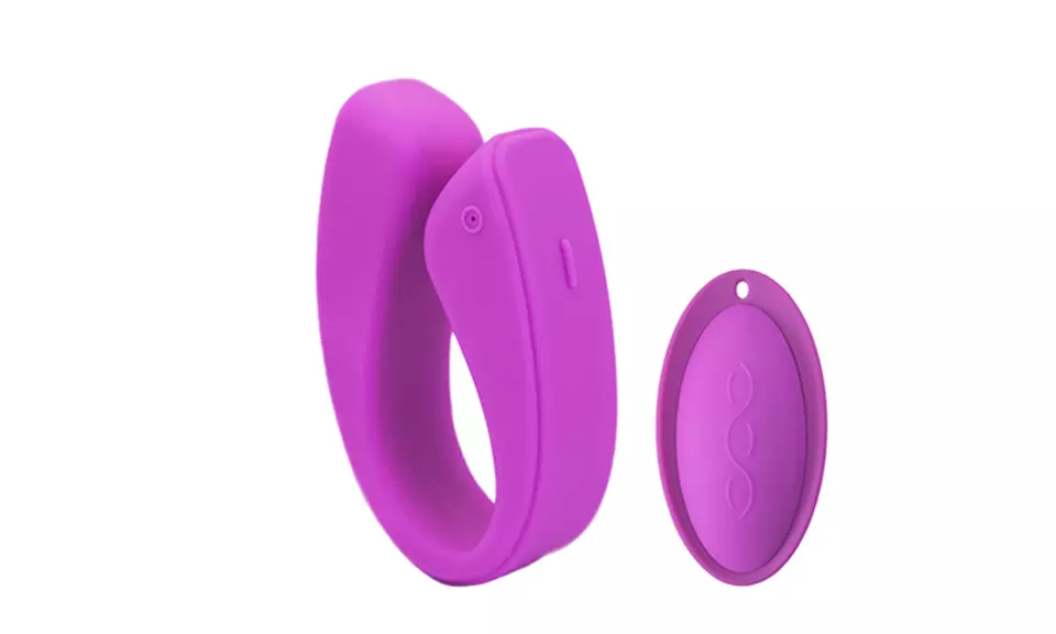 Ultrazone Sexy U Silicone Rechargeable Couples Vibrator - Second Medium