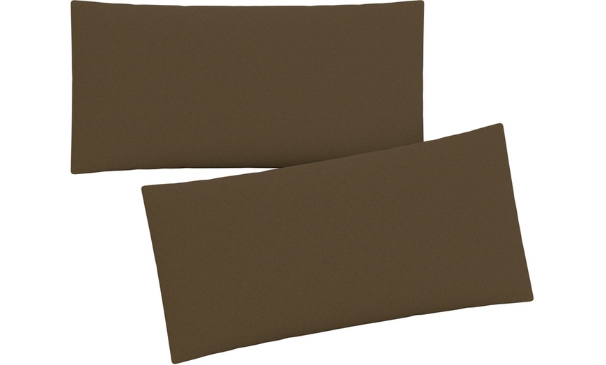 Image 10: GMD Living 2er-Set Baumwoll-Kissenbezüge JESBERG