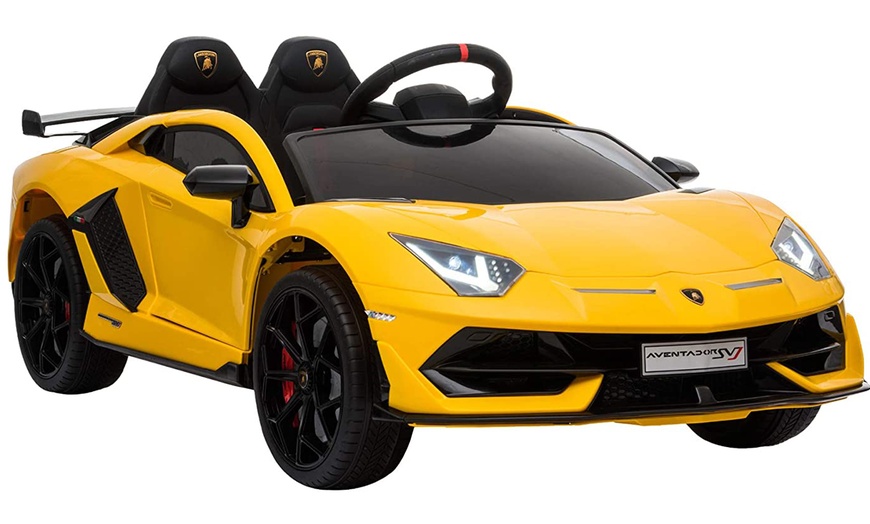 Image 8: HomCom Electric Ride On Car Toy with Remote Control