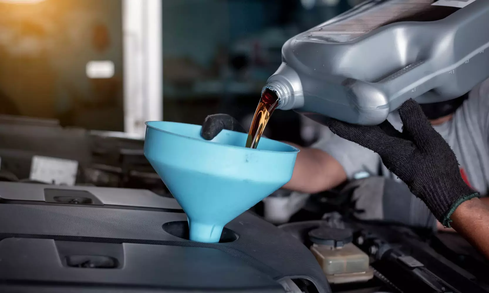One Conventional, Synthetic Blend, or Full Synthetic Oil Change