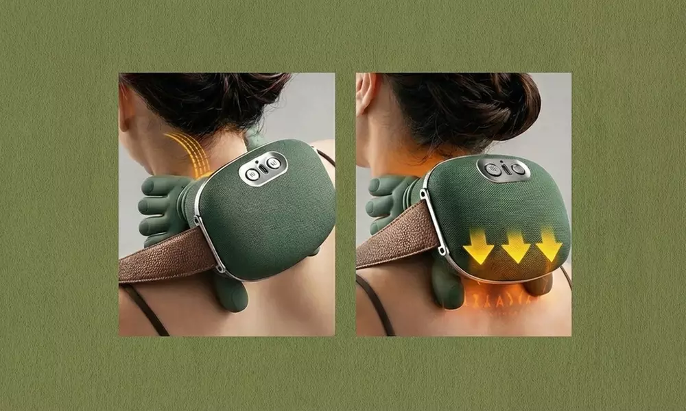 Massaggiatore Shiatsu per spalle e collo Herzberg