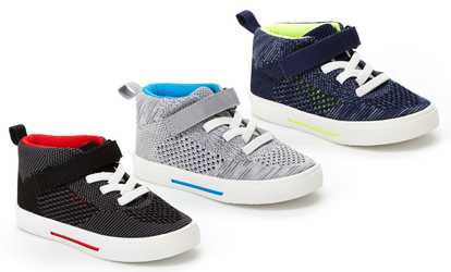 image for Carter's Kid's Knight 2 High Top Sneakers