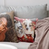 Image 1: Classic or Premium or Standard Personalised Photo Cushion 
