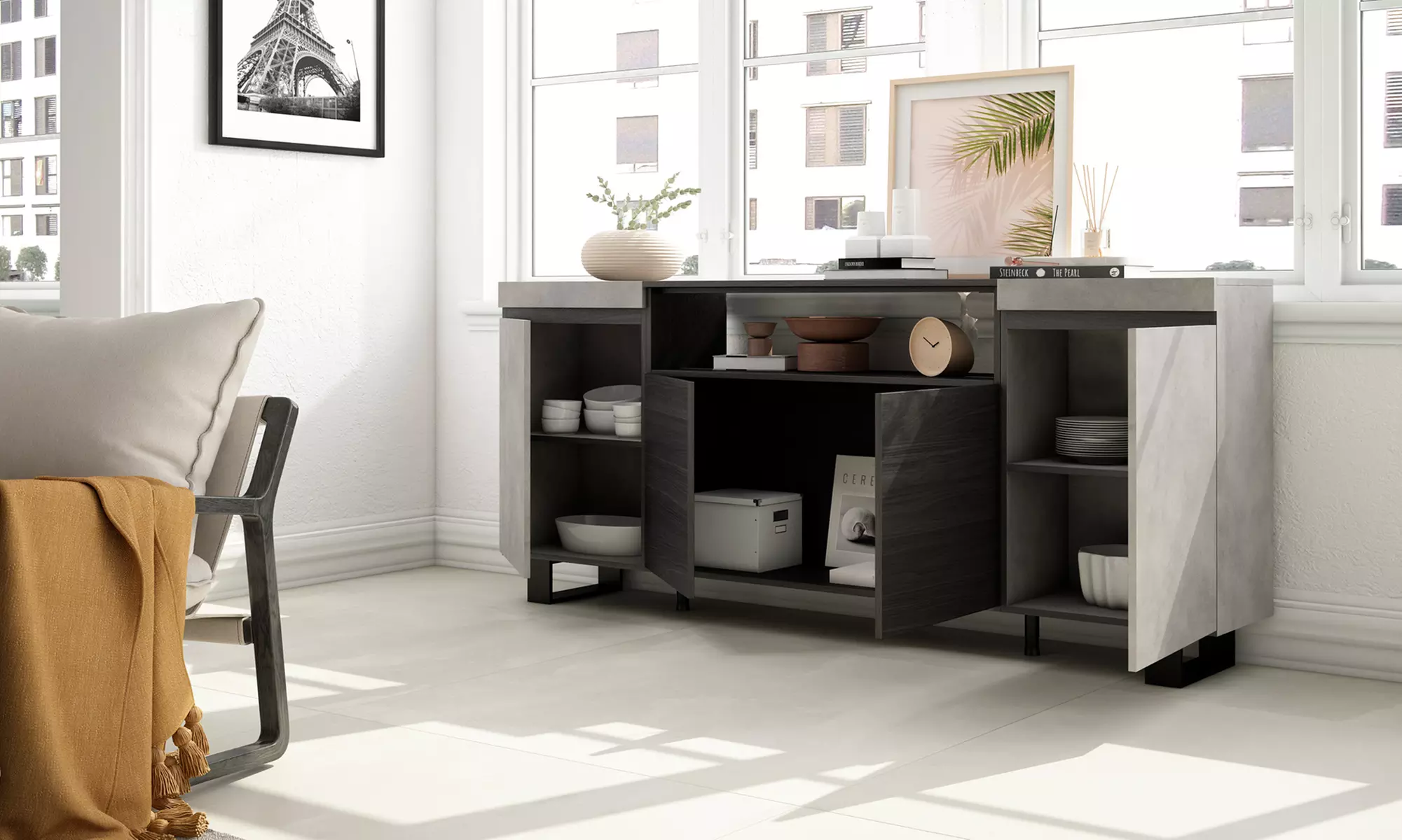 Sideboard mit großem Stauraum