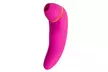 Sextoy - Juguete sexual: Set de estimulador de clítoris, vibrador conejito y vibrador varita, de silicona quirúrgica, de Hugbox - Second Medium