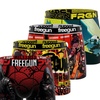 Image 10: Lot de 4 boxers microfibre FREEGUN divers univers pour homme