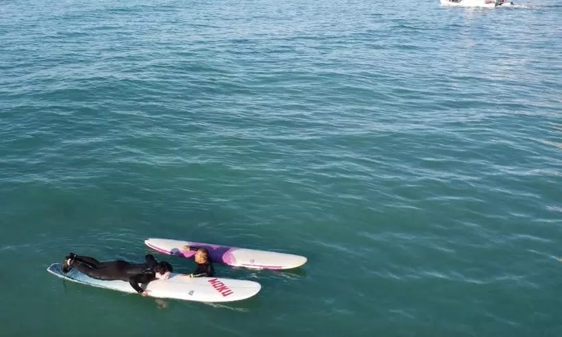 Catch Waves with Private, Semi-Private, or Group Surf Lessons with Moku Hawaii, Up to 20% Off - Second Medium