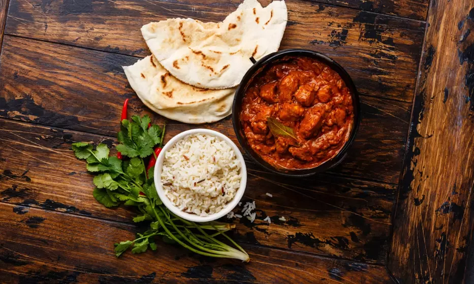 3-Course Indian Feast with Wine/Drink/Dessert for 2, 4, or 6 People!