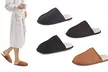 VONMAY Men's Slippers Suede Scuff Slide Fluffy Sherpa Lining Memory Foam Slip - Second Medium