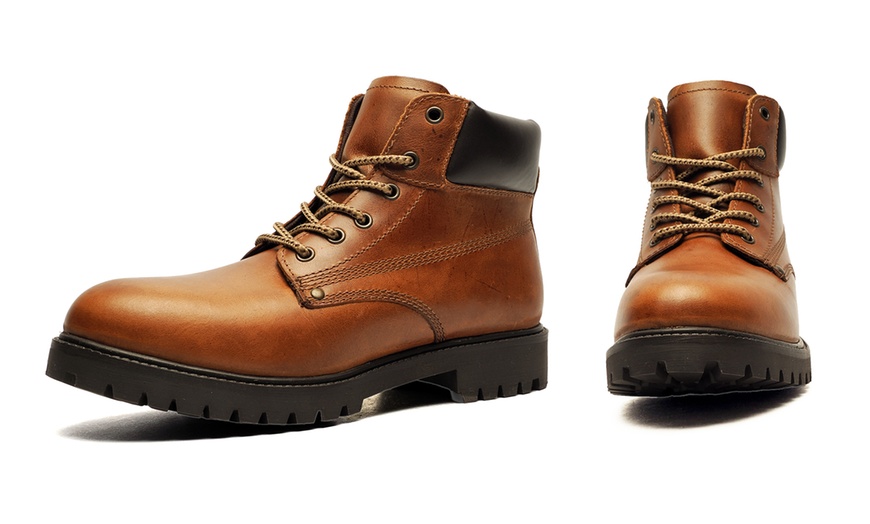 Image 5: Oaktrak Baxter Men's Leather Boots