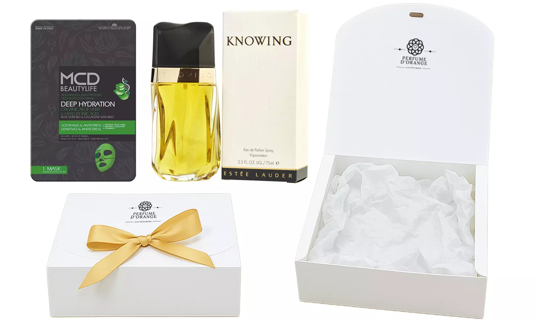 Parfum et masque visage Esthée Lauder