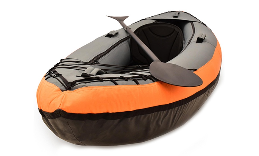 Image 2: M.Y Point Break 9ft 10in Inflatable Kayak with Adjustable Seat