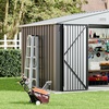 Image 9: Galvanised Metal Storage Shed