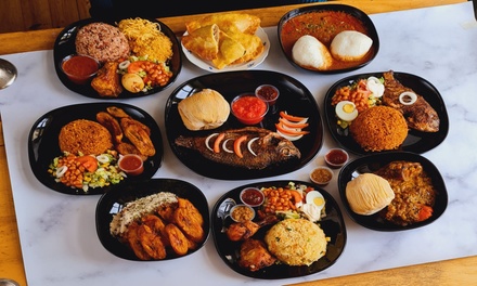 Für 1 Person: Westafrikanisches 3-Gänge-Menü (Mo.-Fr. einlösbar) - Afropot Berlin