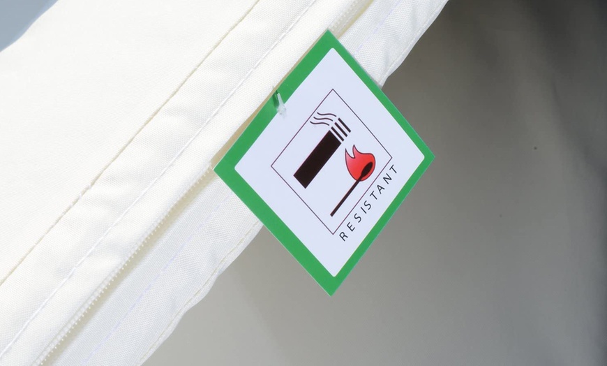 Image 17: 8 or 4 Seater Corner Rattan Garden Furniture Set with Table