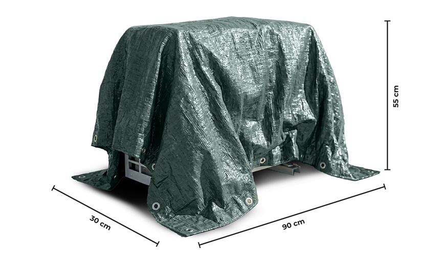 Image 28: Housse de protection pour barbecue, mobilier de jardin ou parasol