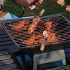 Image 2:  Outdoor Fire Pit with BBQ Grill - Multi-functional, Portable & Easy Clean