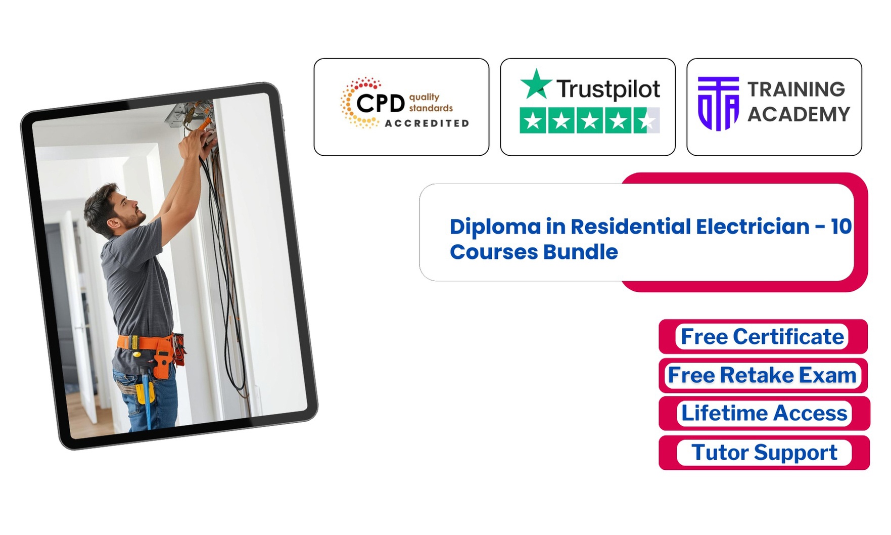 Transform Your Home Skills: Diploma in Residential Electrician!
