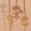 Image 10: Personalised Birth Flower Necklace