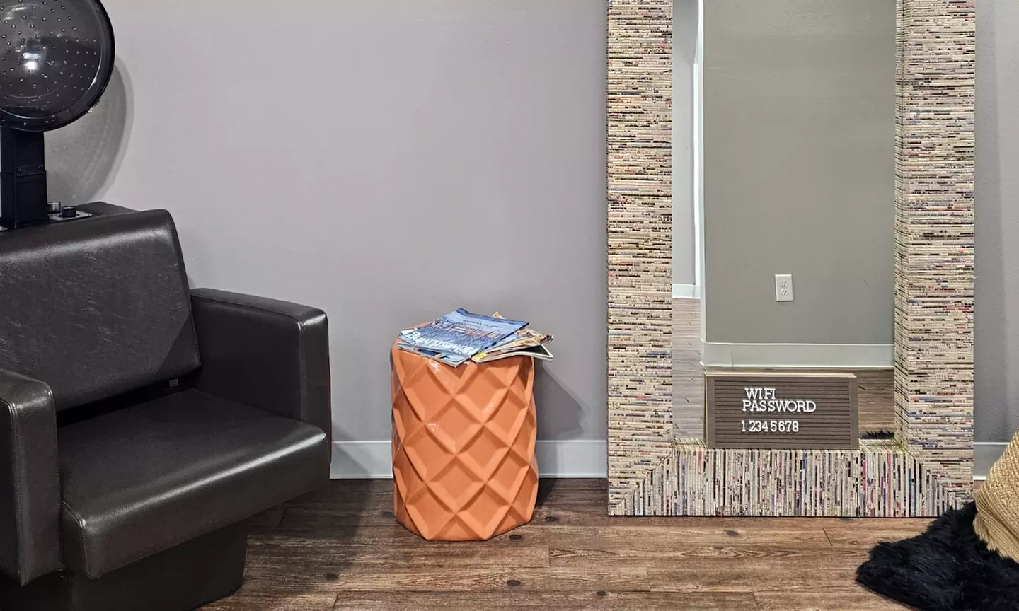 Haircut with Optional Single Process, Half/Full Highlights, and More