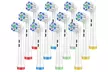 Electric Toothbrush Replacement Heads Compatible with Oral B(12, 20 or 32 Pack) - Second Medium