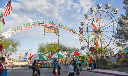 One Day - General Admission for 1 - Sept 2026 Feast - San Gennaro Feast - Rio Las Vegas, NV