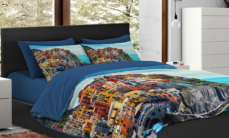 Image 8: Copripiumino matrimoniale con stampa digitale