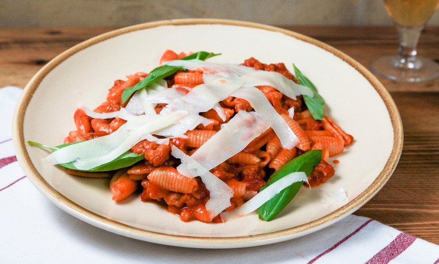 Image 9: Choice of Any Pizza or Pasta For Two or Four with Optional Glass of Wine at Amore Limoncello (Up to 47%Off)