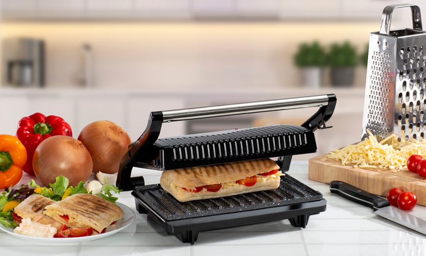 Image 4: Daewoo Non-Stick Panini Press