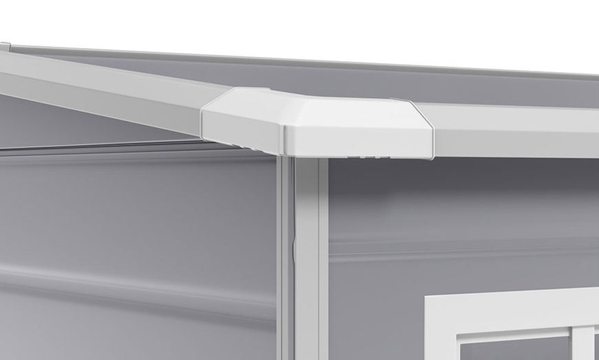 Image 6: Outdoor Garden PP Plastic Storage Shed