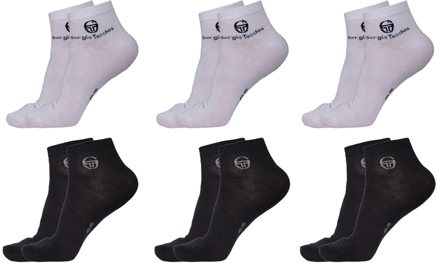 Image 6: 6 o 12 calzini corti alla caviglia Sergio Tacchini