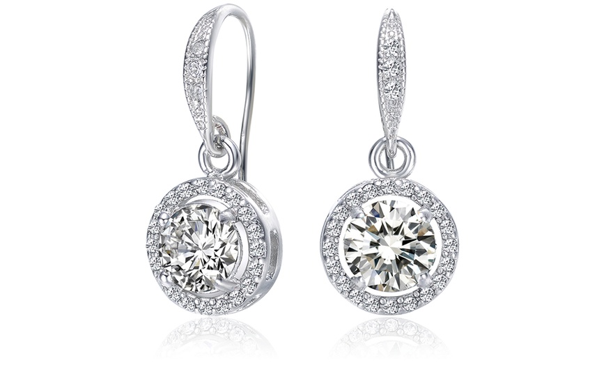 Image 2: Oorbellen Swarovski®-kristallen 