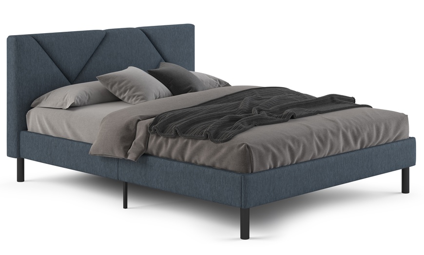 Image 29: Lit en tissu "Ric"