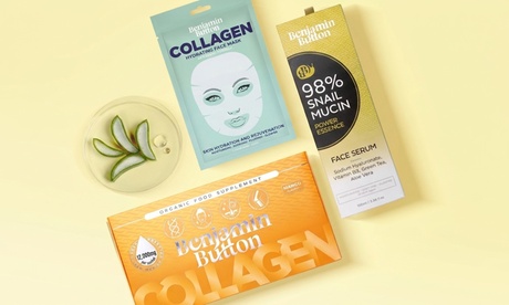 Glow Skincare Bundle,Blackcurrant Flavour