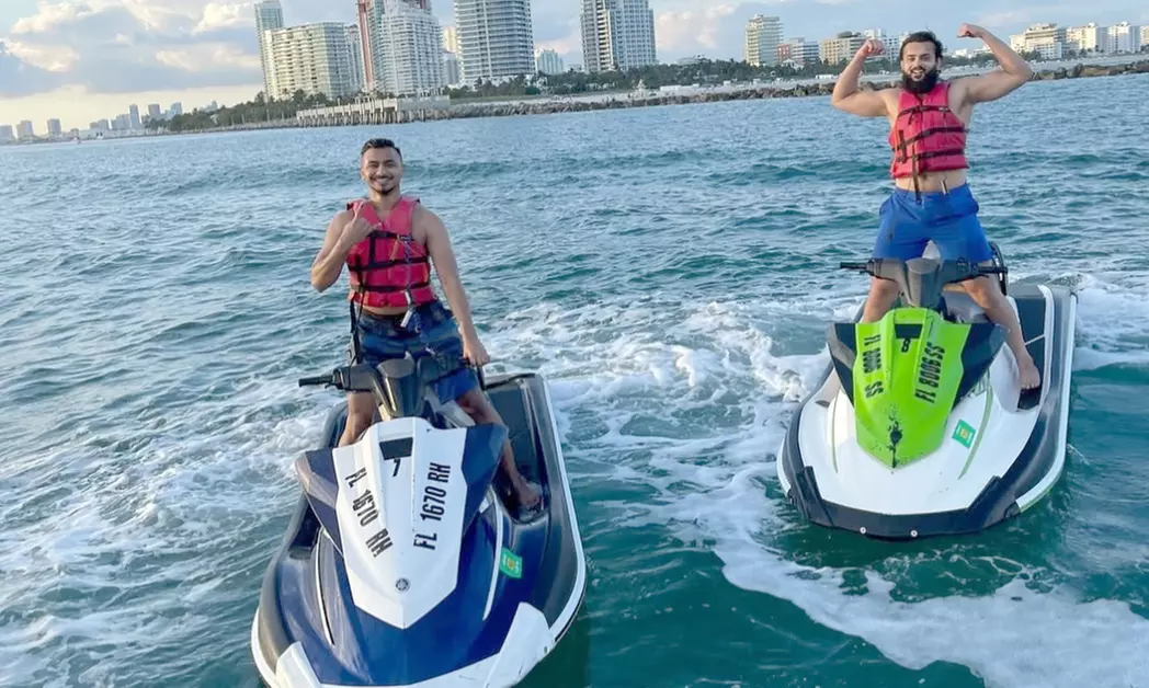 60-Min Jet Ski Rental in Miami Beach for 1 or 2 Riders at Pink Wave Water Sports(Up To 47% Off) - Second Medium